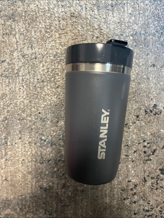 Stanley Other - Stanley Dark Gray Travel Tumbler with Black Lid